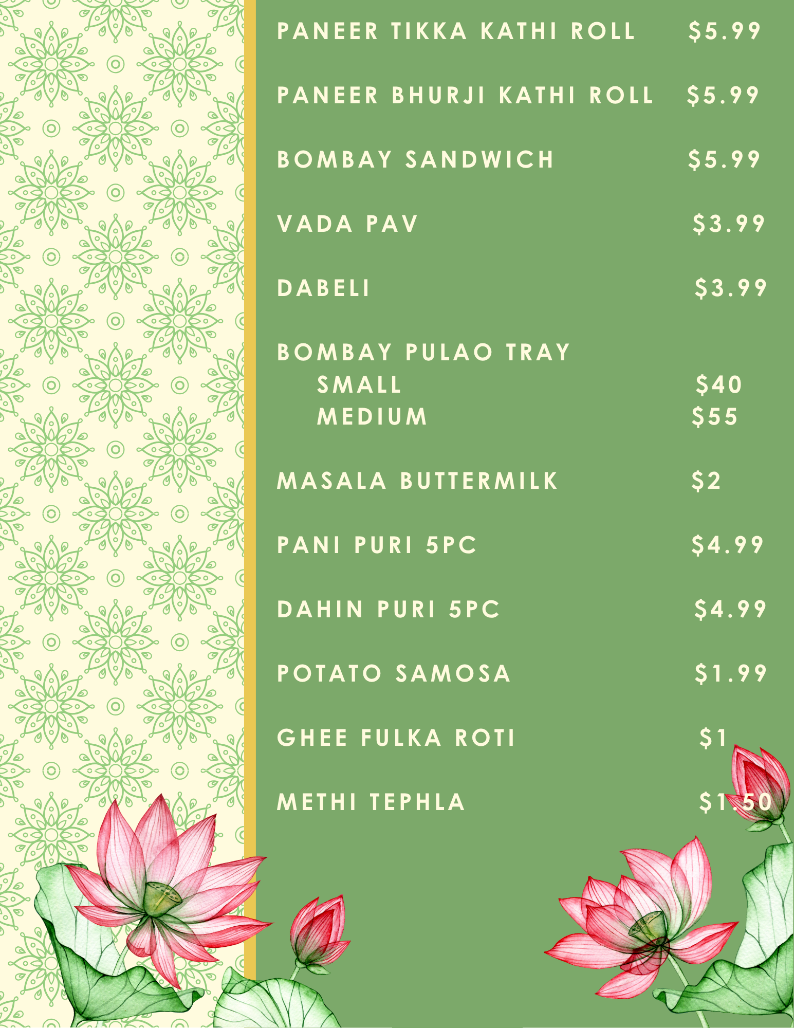 Anubhav The Taste Menu